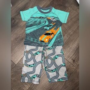 12 months boys pajamas Carter's Teal and Gray Baby Pajama Top